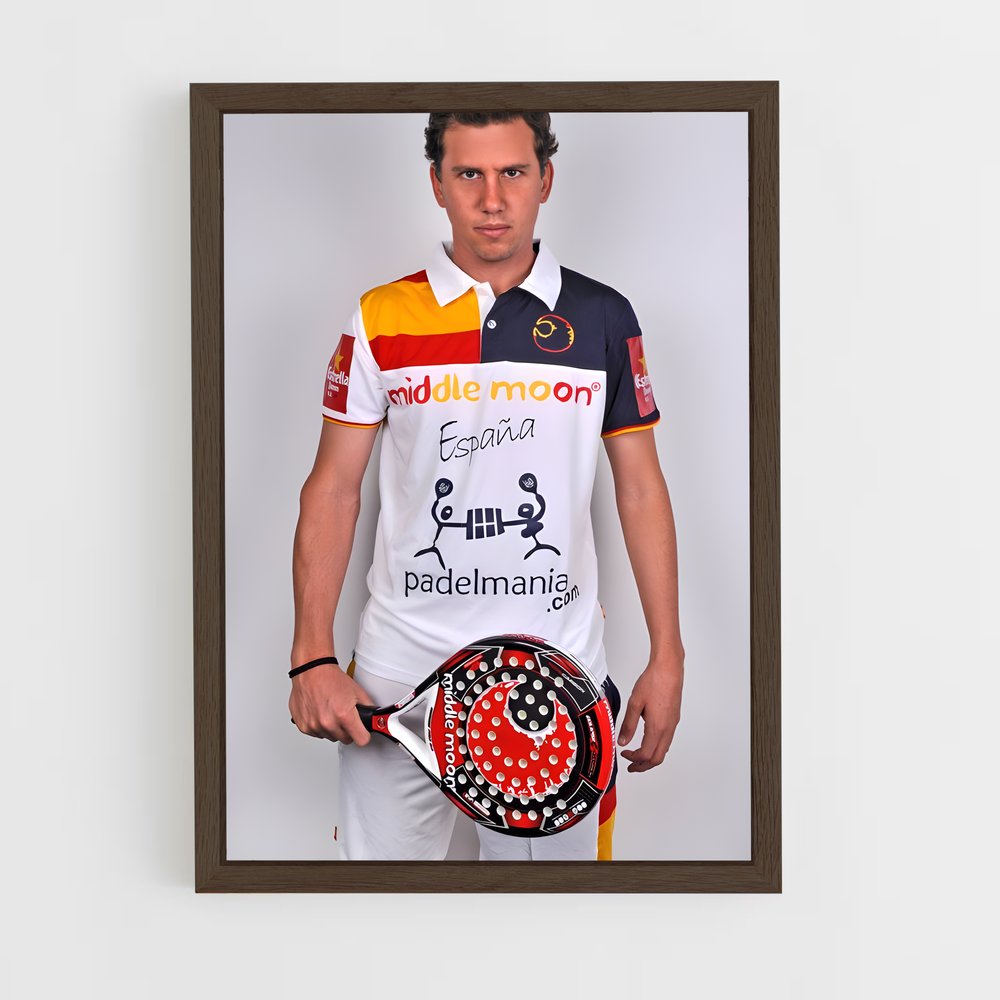 Poster Smash and Serve – affiche Padel (vue 5)